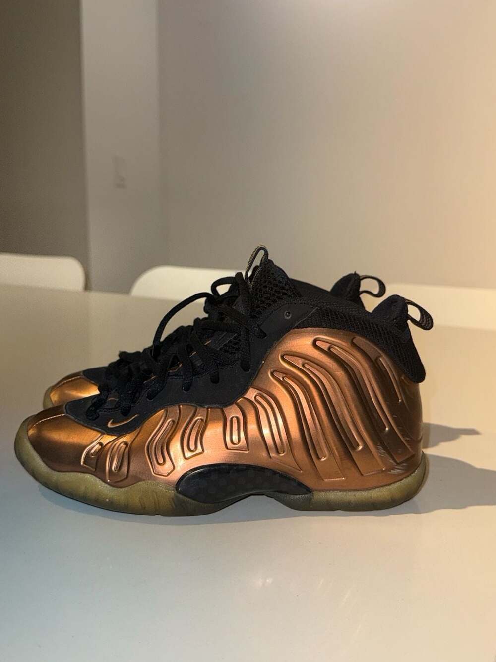 Nike Air Foamposite One Copper 2017 GS Size 4Y